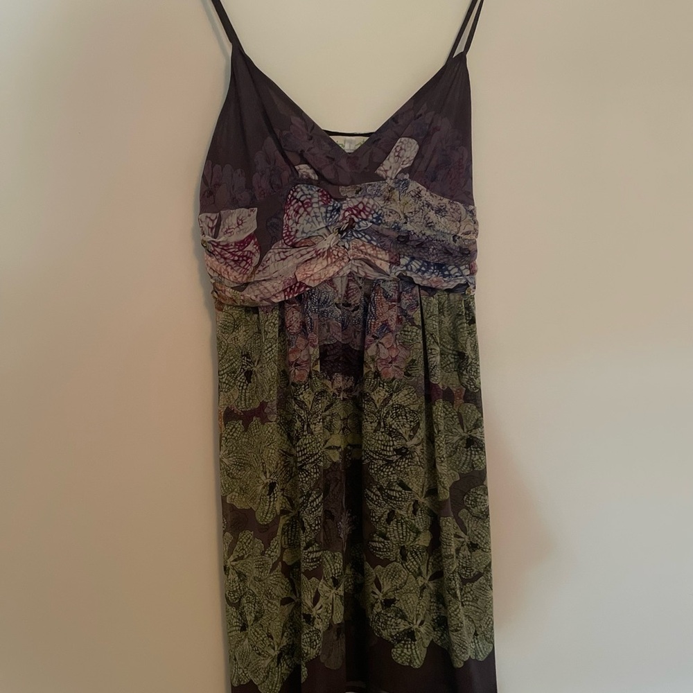 Floral Spaghetti Strap Dress